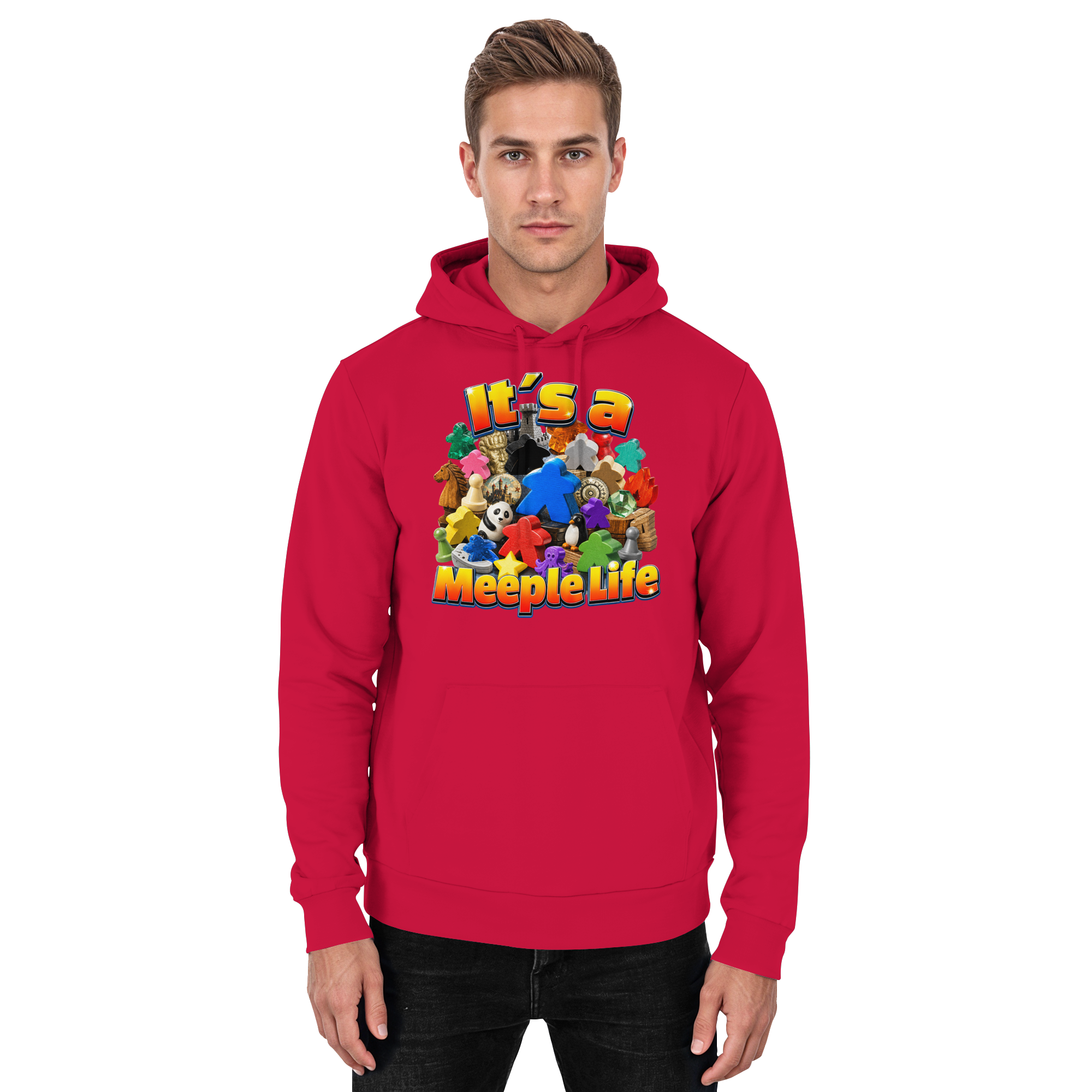 It's a Meeple Life - Basic Unisex Hoodie