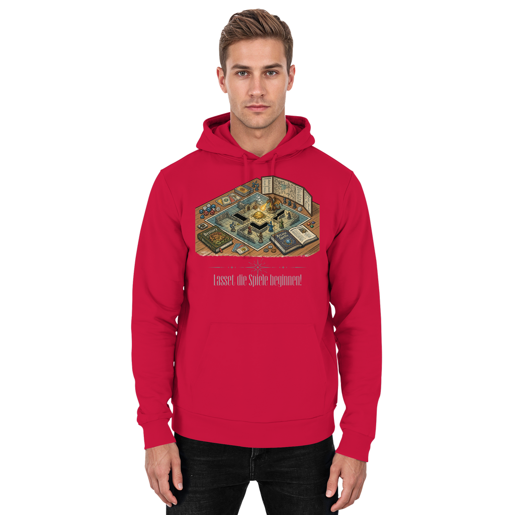 Lasset die Spiele beginnen!  - Basic Unisex Hoodie
