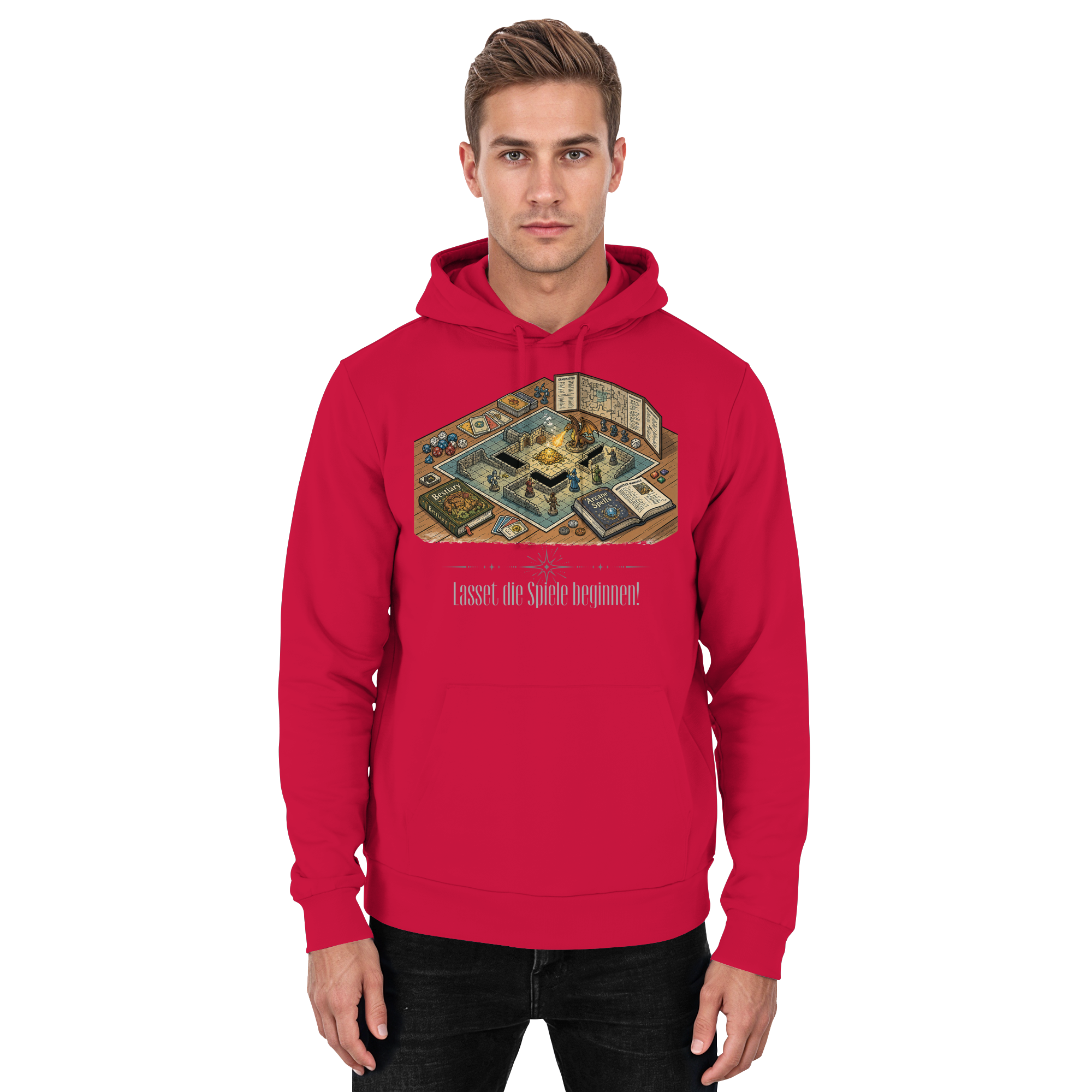 Lasset die Spiele beginnen!  - Basic Unisex Hoodie