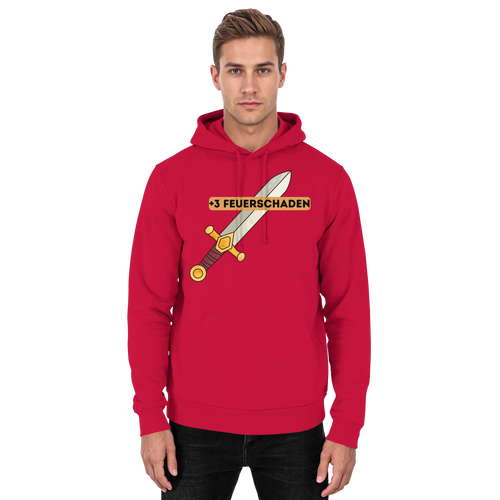 +3 Feuerschaden - Basic Unisex Hoodie