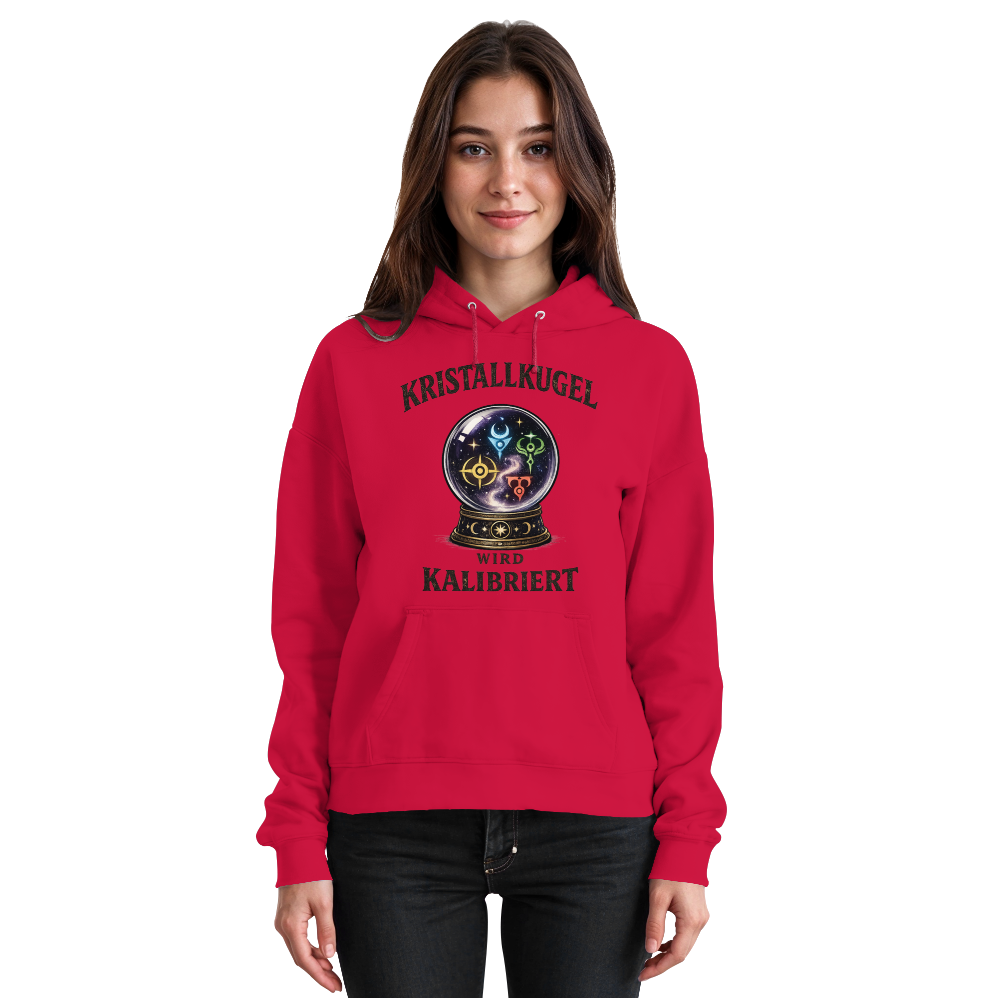 Kristallkugel wird kalibriert - Basic Unisex Hoodie