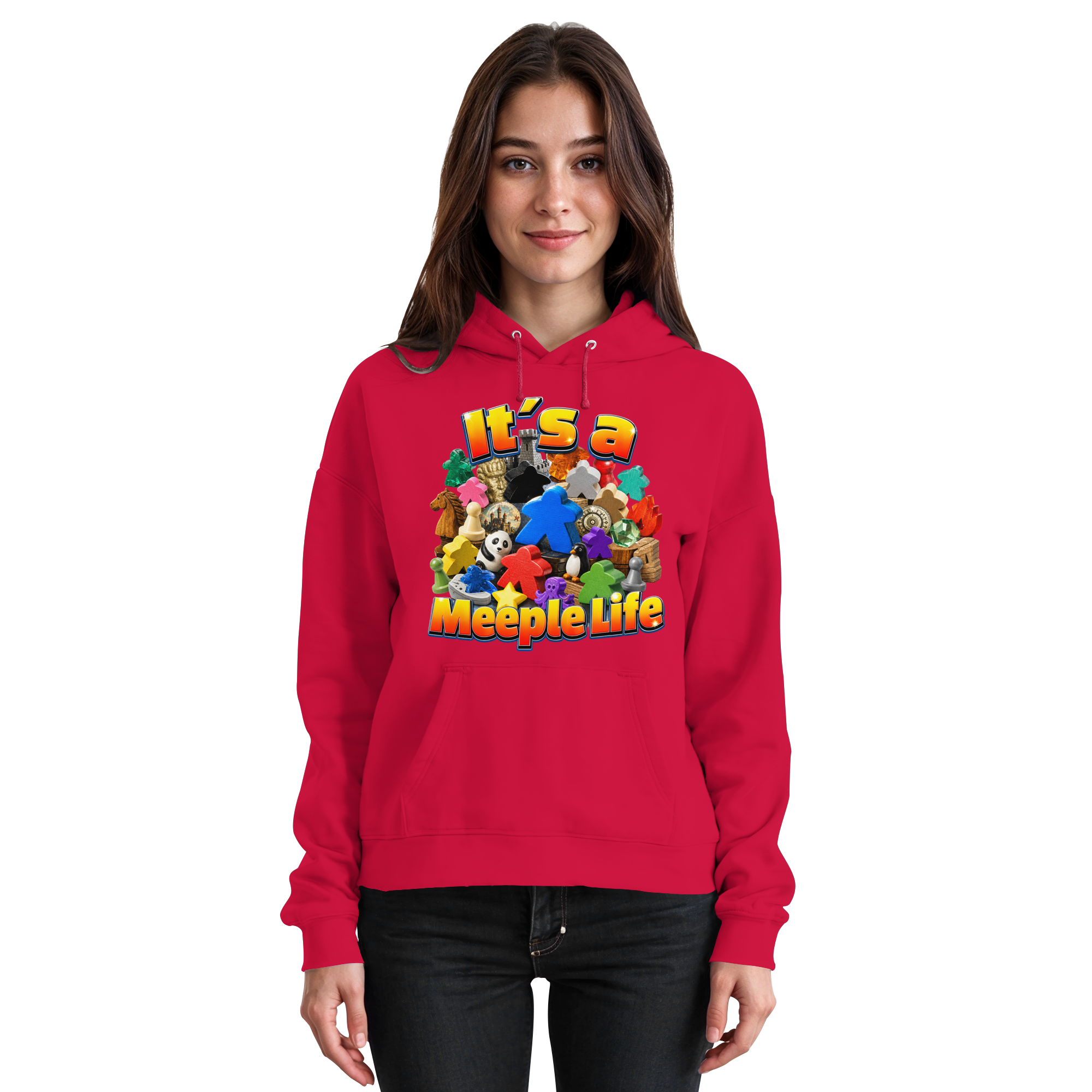 It's a Meeple Life - Basic Unisex Hoodie