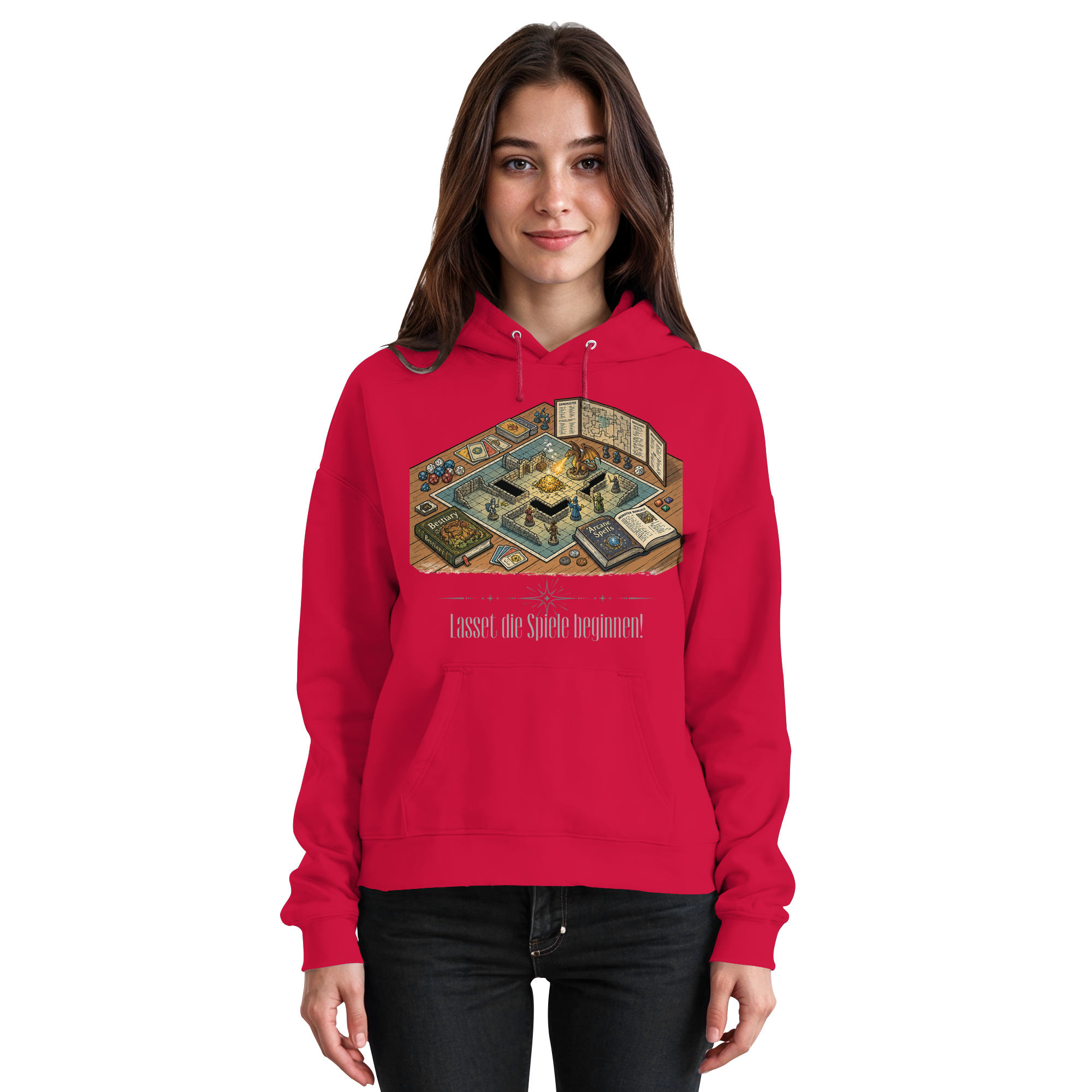 Lasset die Spiele beginnen!  - Basic Unisex Hoodie