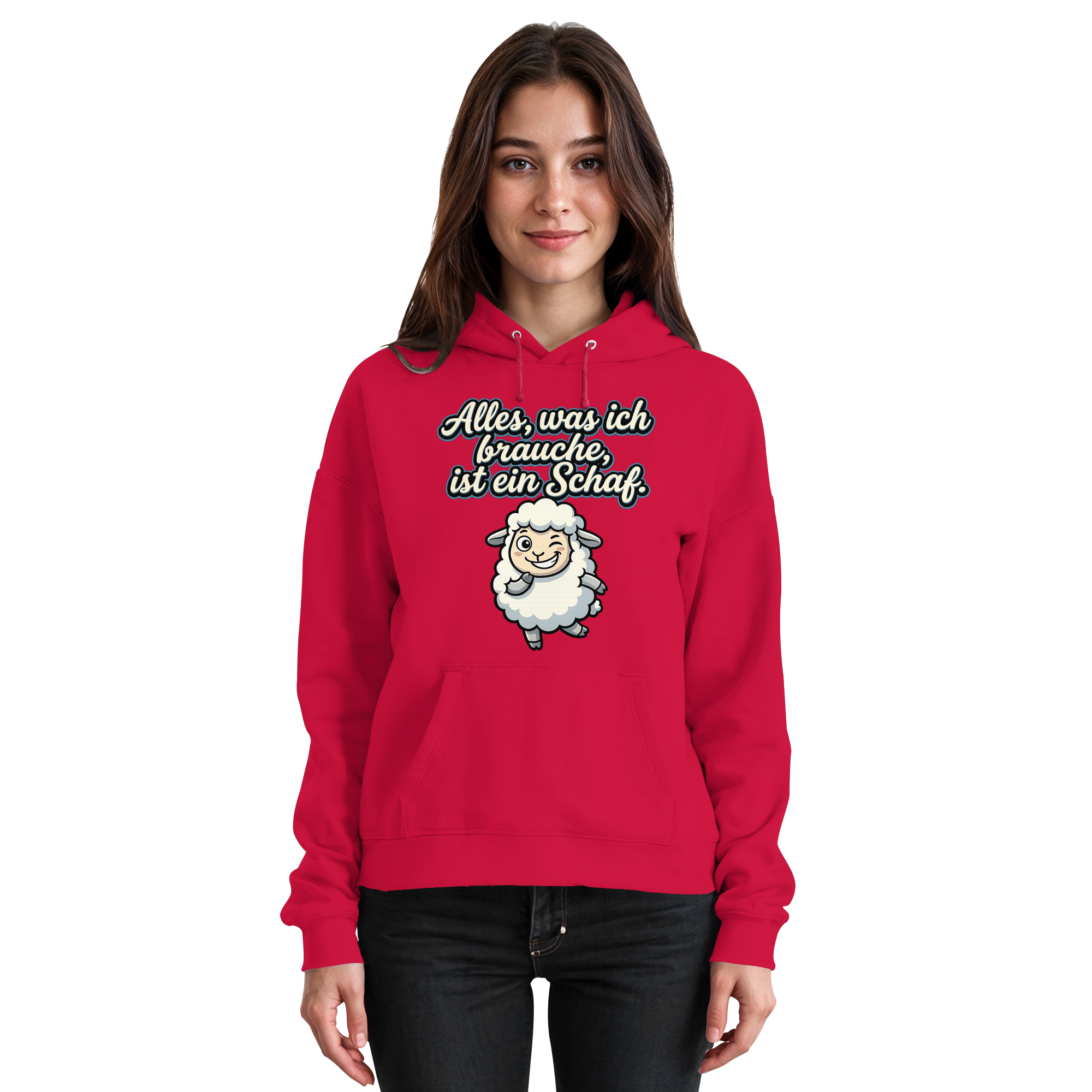 Alles, was ich brauche, ist ein Schaf!  - Basic Unisex Hoodie