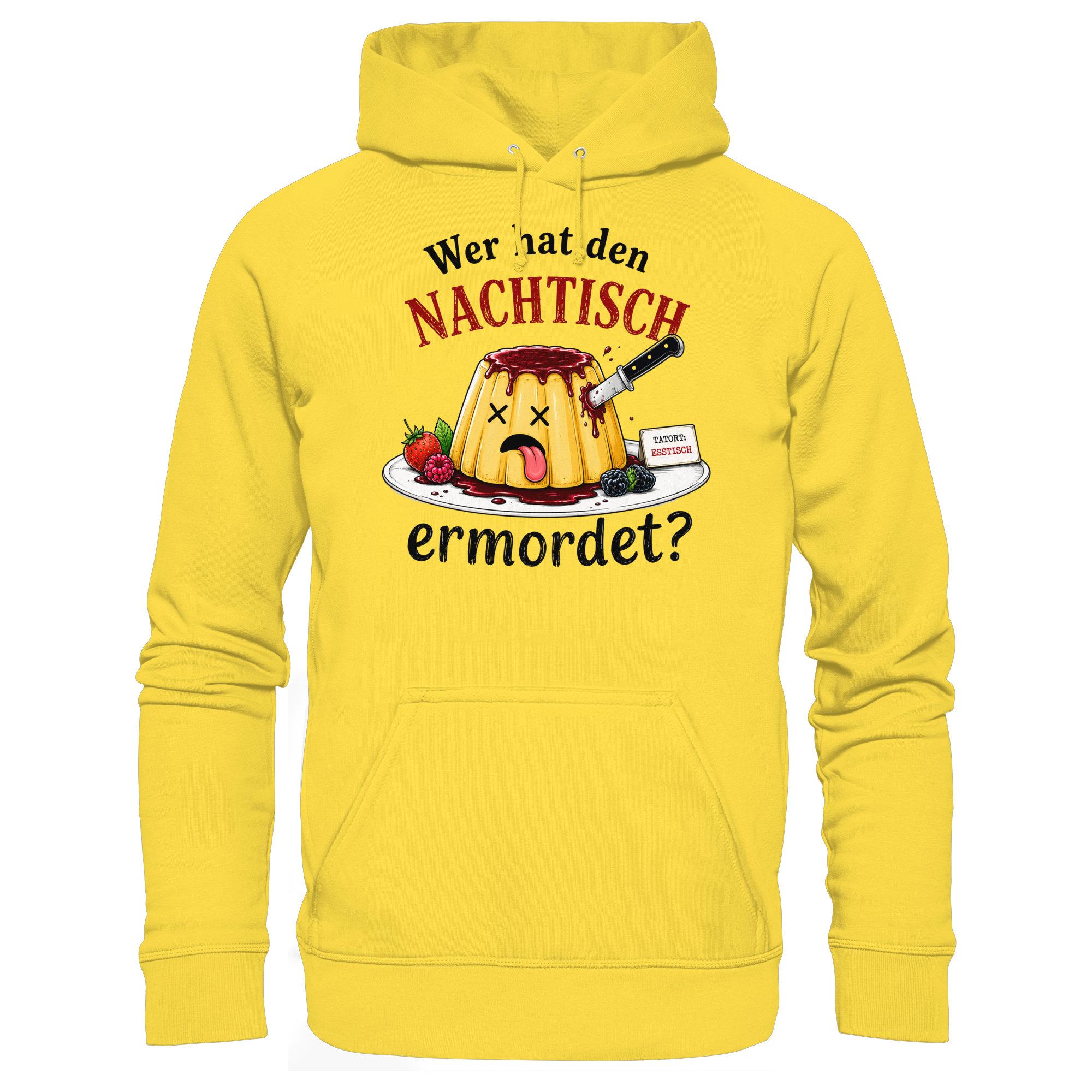 Wer hat den Nachtisch ermordet? - Basic Unisex Hoodie