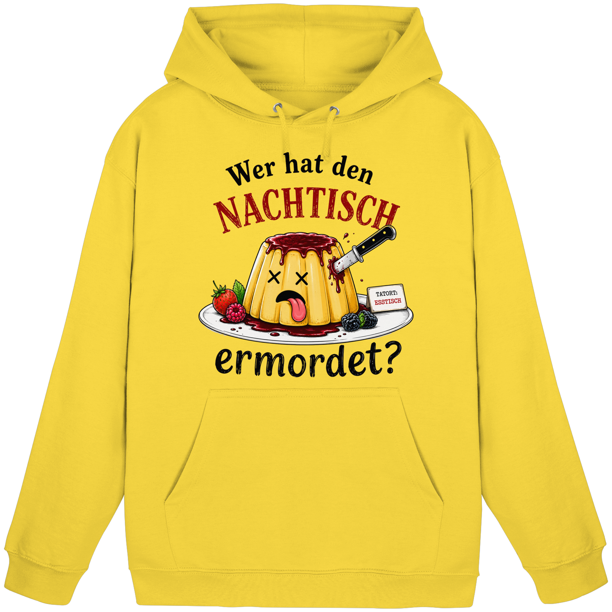 Wer hat den Nachtisch ermordet? - Basic Unisex Hoodie