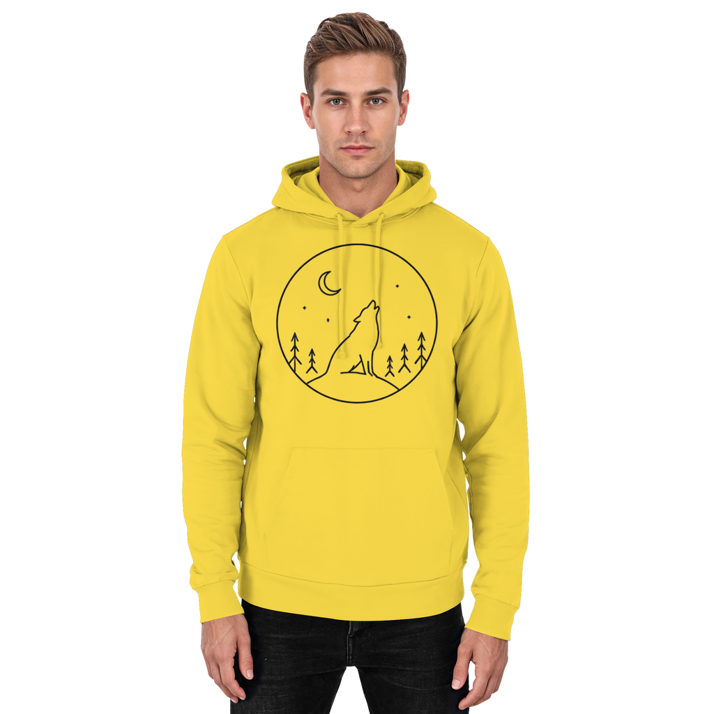 Die Nacht beginnt. - Basic Unisex Hoodie