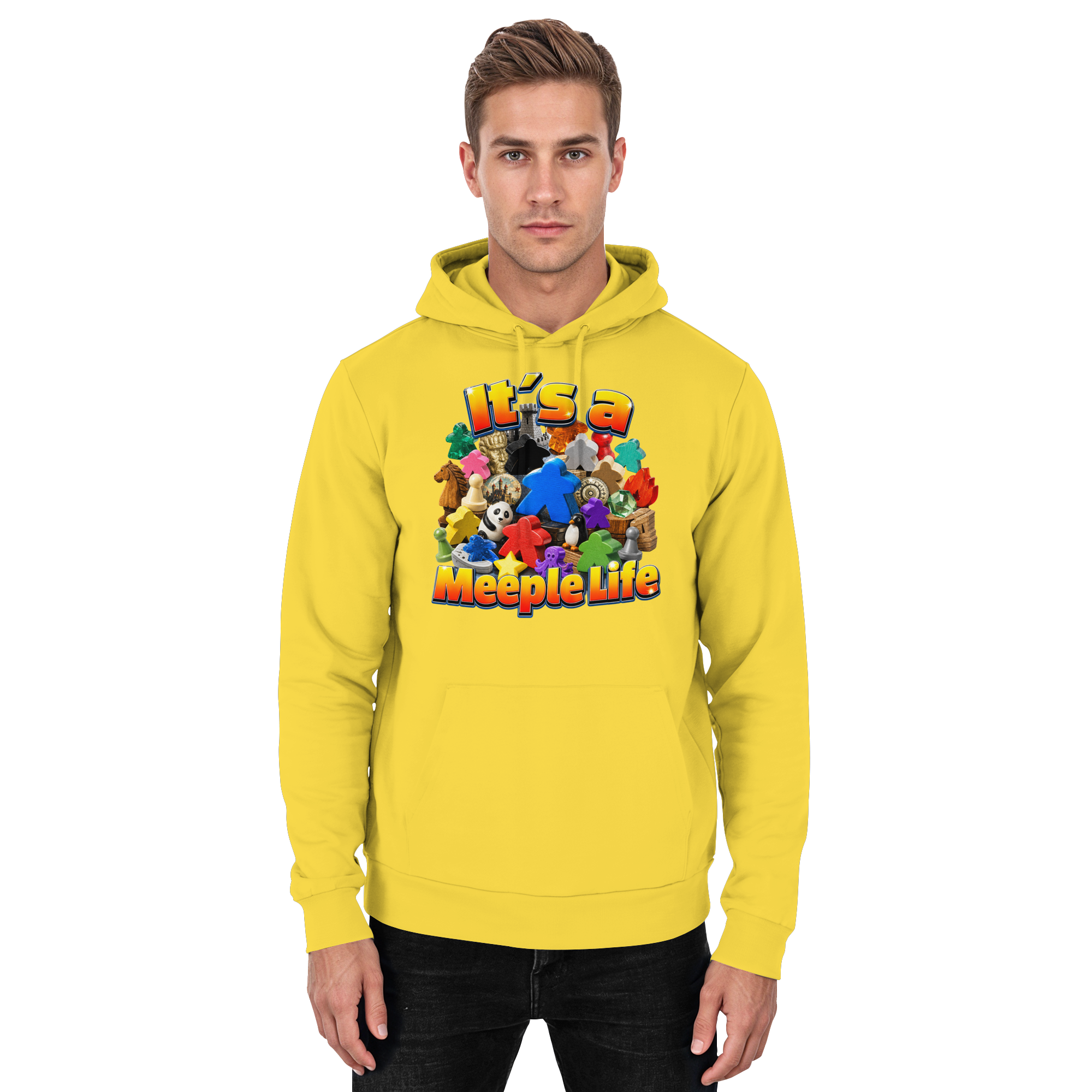 It's a Meeple Life - Basic Unisex Hoodie