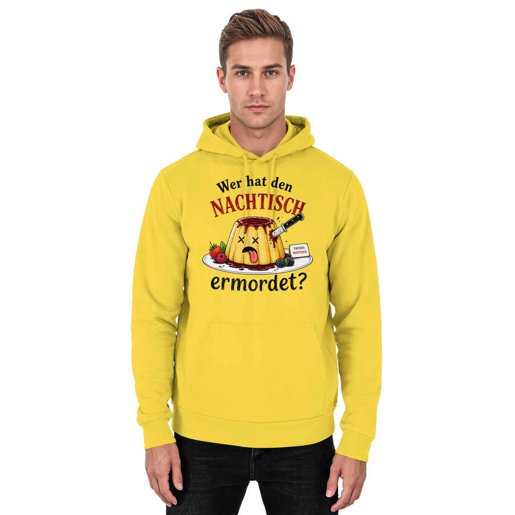 Wer hat den Nachtisch ermordet? - Basic Unisex Hoodie