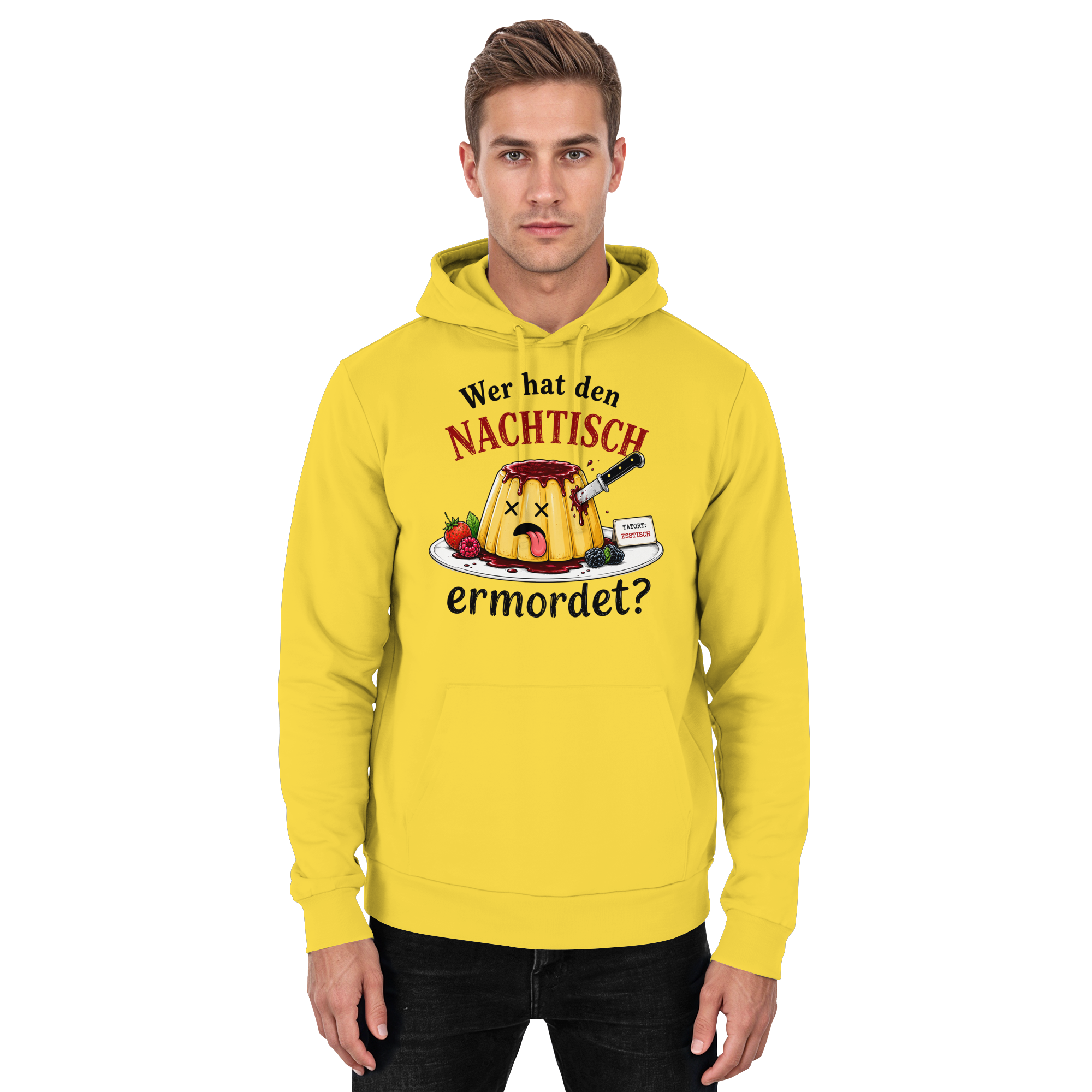 Wer hat den Nachtisch ermordet? - Basic Unisex Hoodie
