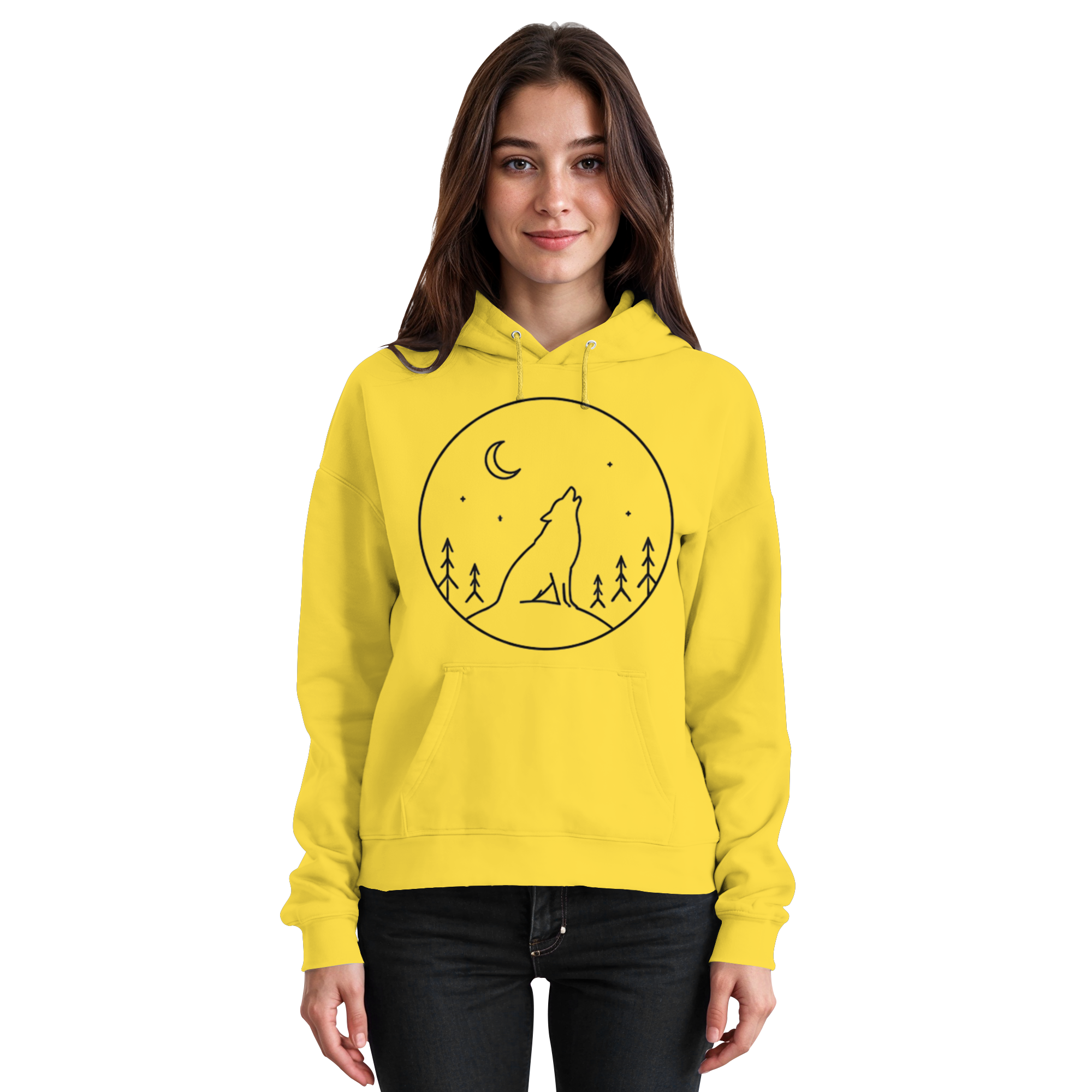 Die Nacht beginnt. - Basic Unisex Hoodie