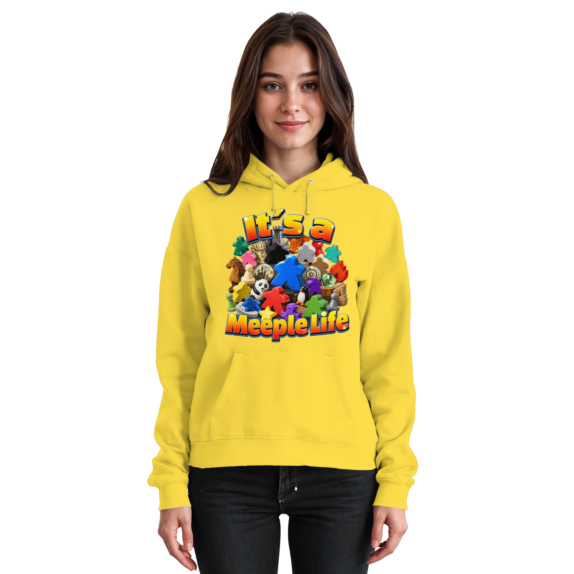 It's a Meeple Life - Basic Unisex Hoodie