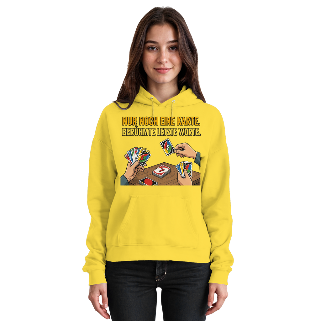 Nur noch eine Karte! - Basic Unisex Hoodie