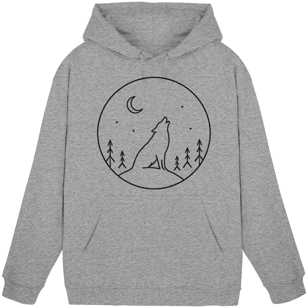 Die Nacht beginnt. - Basic Unisex Hoodie