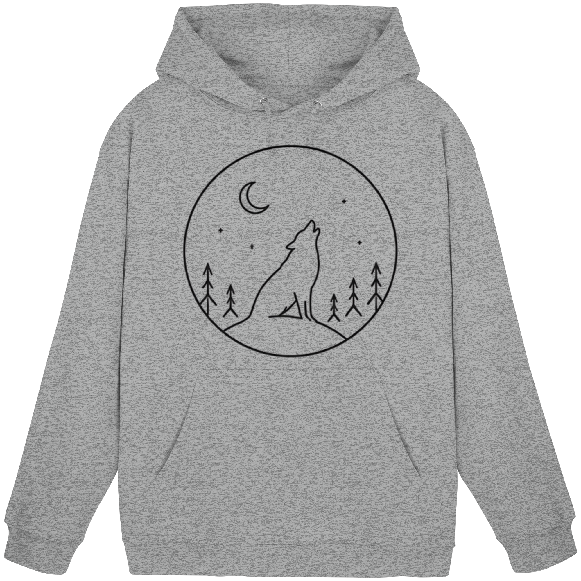 Die Nacht beginnt. - Basic Unisex Hoodie