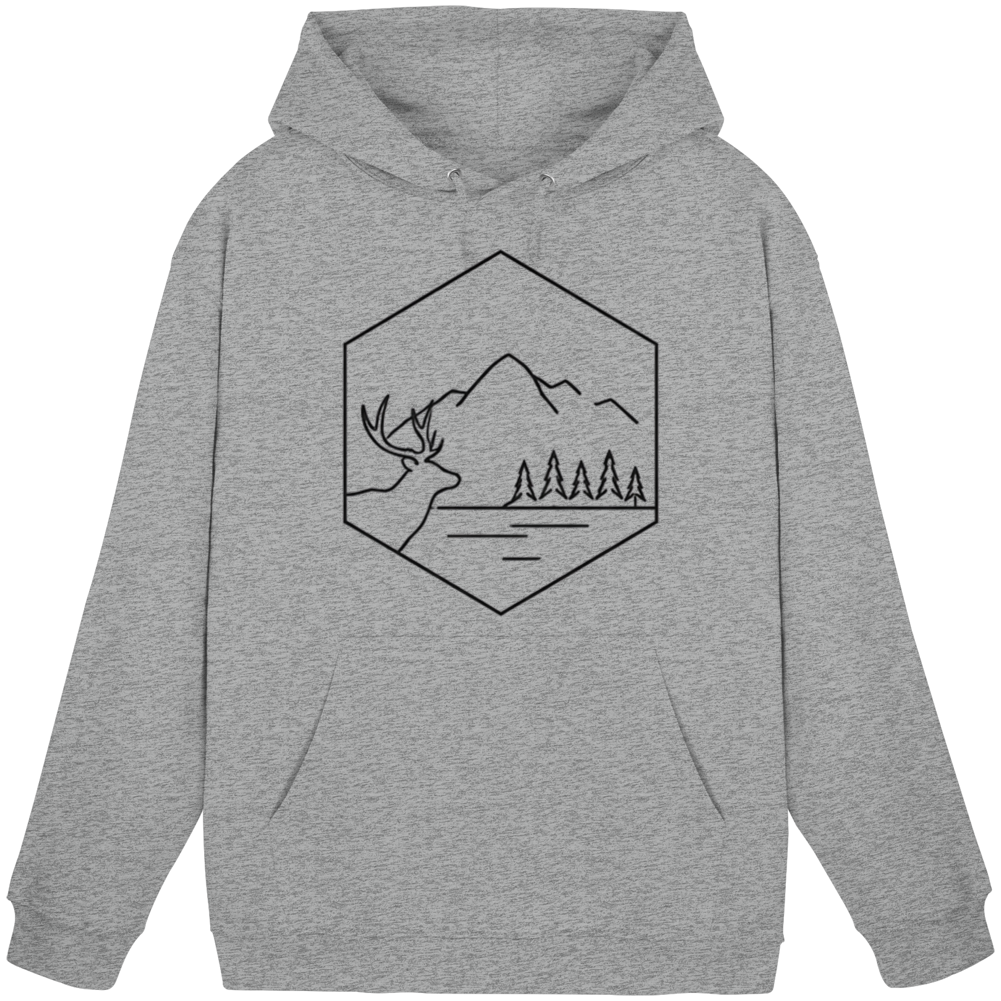 Natur im Gleichgewicht. - Basic Unisex Hoodie