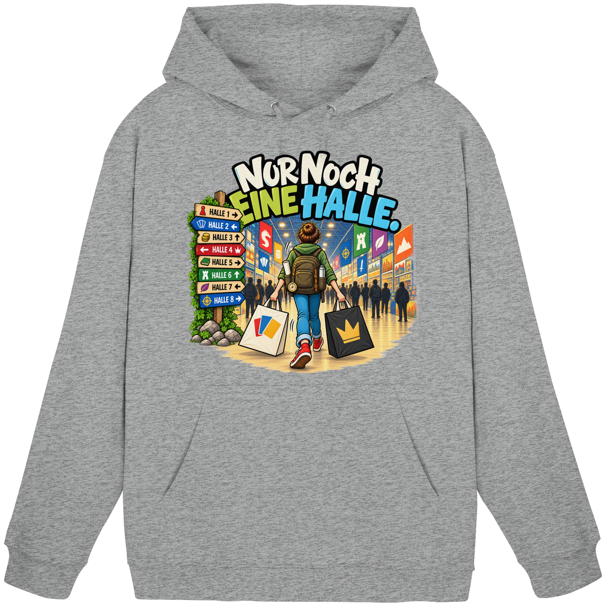 Nur noch eine Halle - Basic Unisex Hoodie