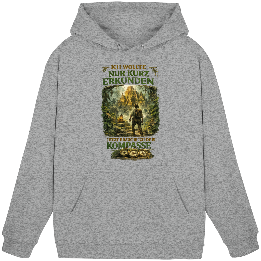 Nur kurz erkunden - Basic Unisex Hoodie