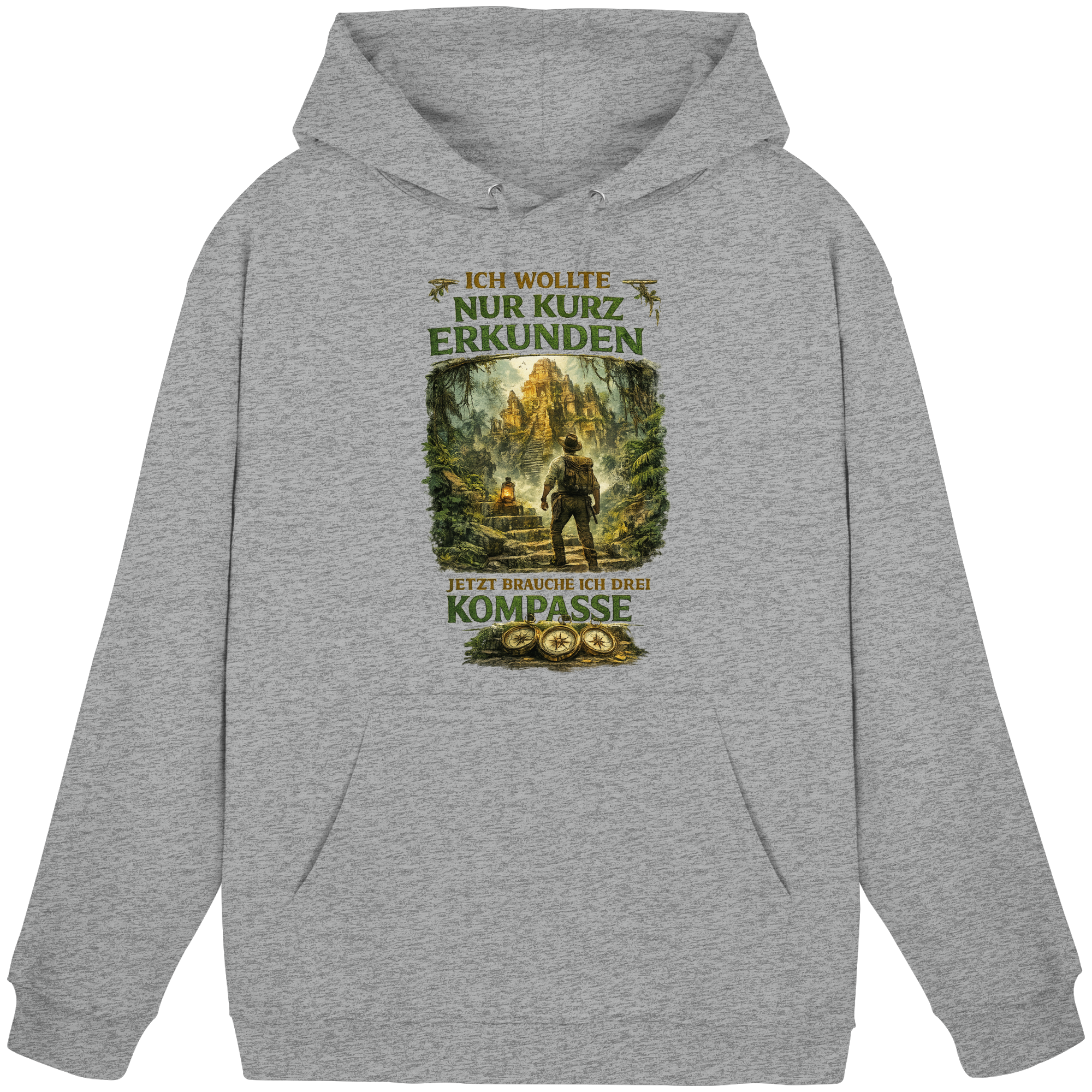Nur kurz erkunden - Basic Unisex Hoodie