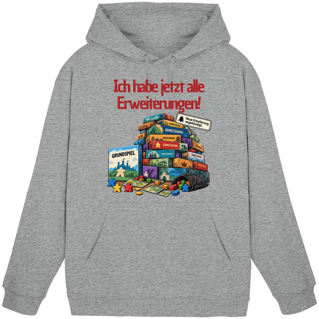 Ich hab jetzt alle Erweiterungen - Basic Unisex Hoodie