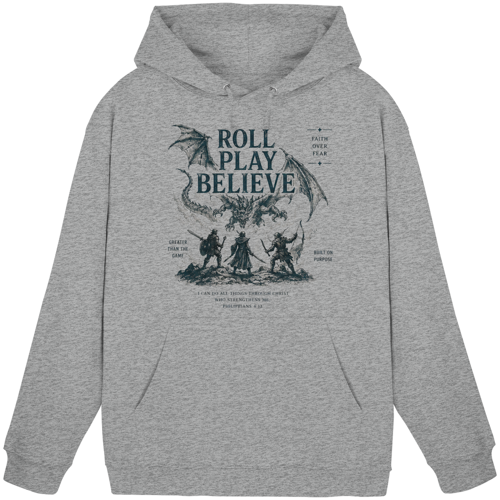 Roll. Play. Believe. - Basic Unisex Hoodie