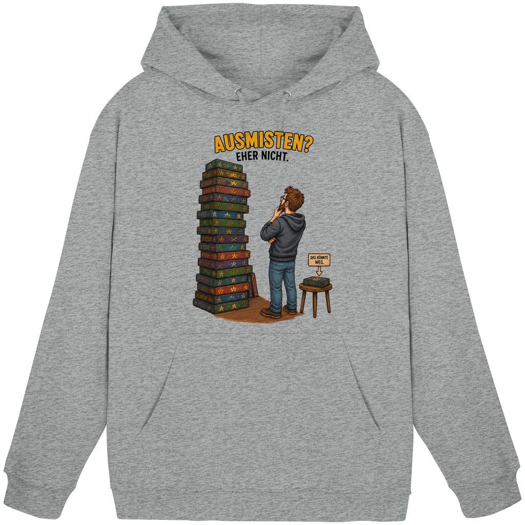 Ausmisten? Eher nicht. - Basic Unisex Hoodie