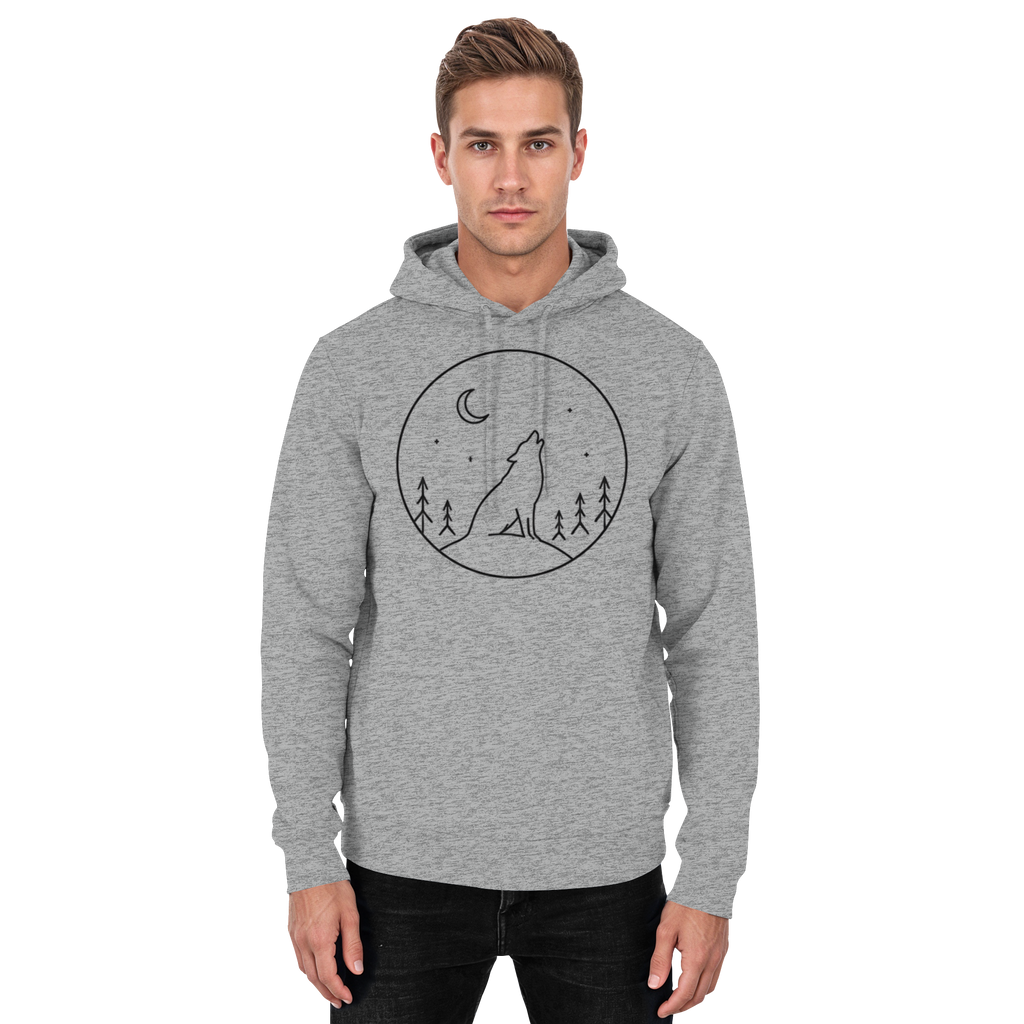 Die Nacht beginnt. - Basic Unisex Hoodie