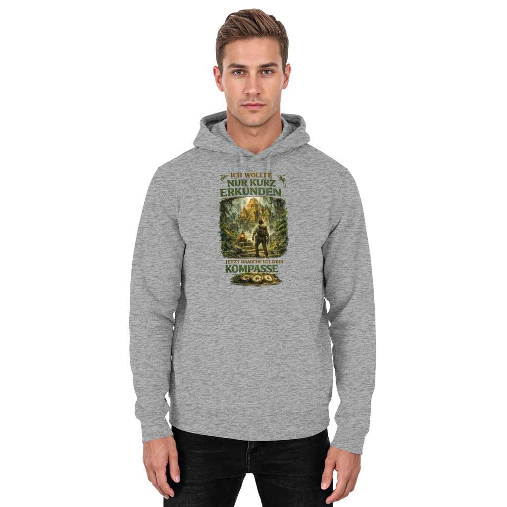 Nur kurz erkunden - Basic Unisex Hoodie