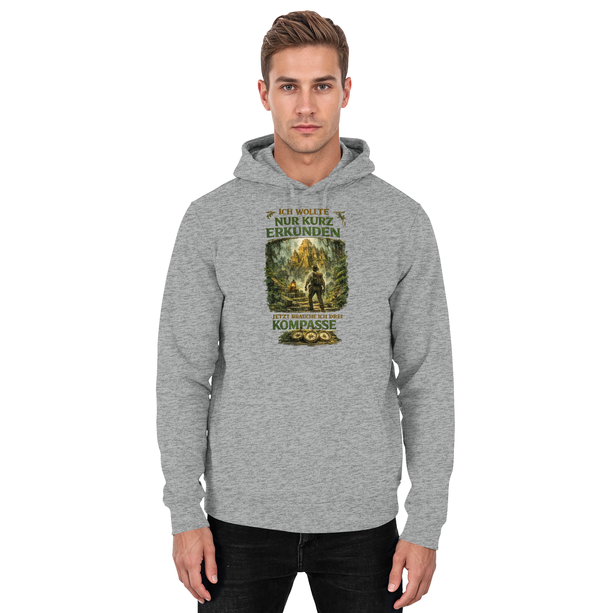 Nur kurz erkunden - Basic Unisex Hoodie