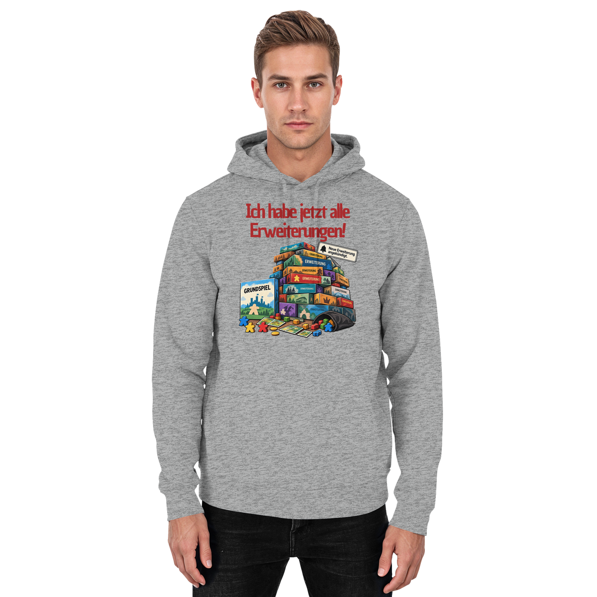 Ich hab jetzt alle Erweiterungen - Basic Unisex Hoodie