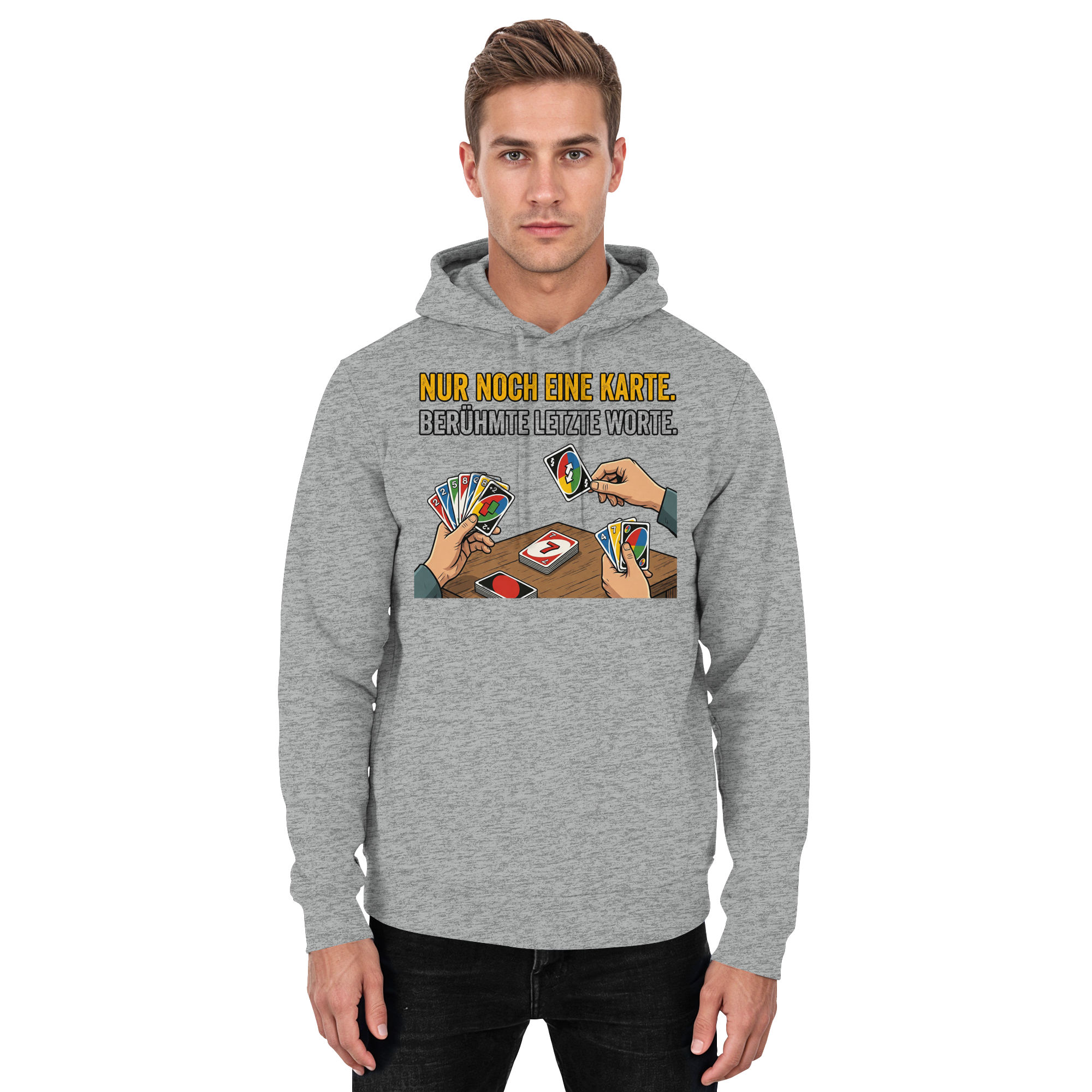 Nur noch eine Karte! - Basic Unisex Hoodie