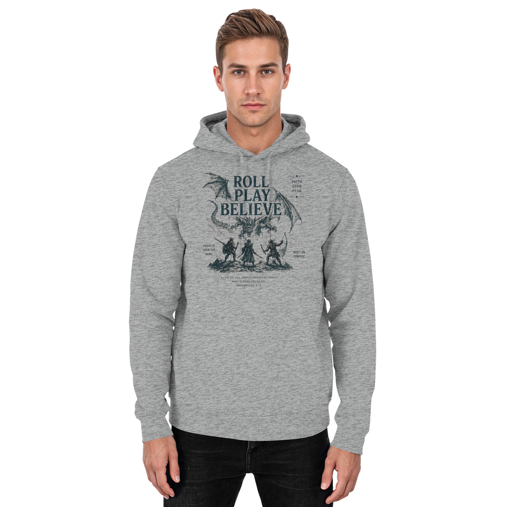 Roll. Play. Believe. - Basic Unisex Hoodie