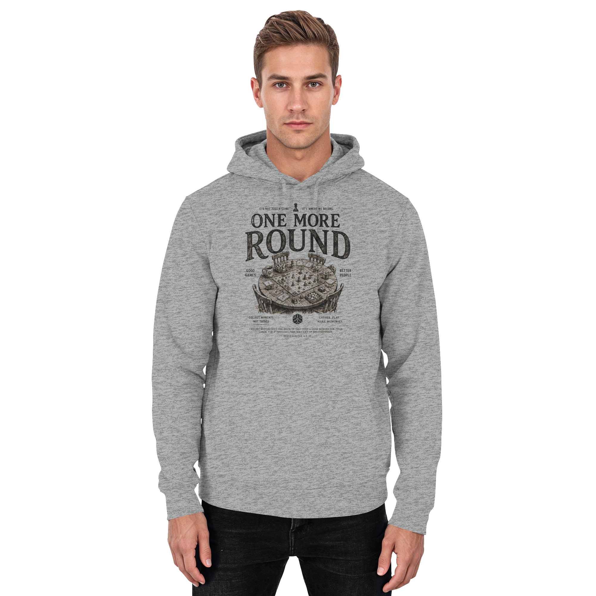 One More Round - Basic Unisex Hoodie