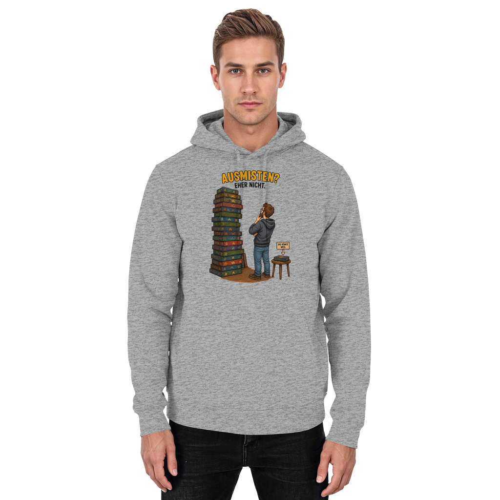 Ausmisten? Eher nicht. - Basic Unisex Hoodie