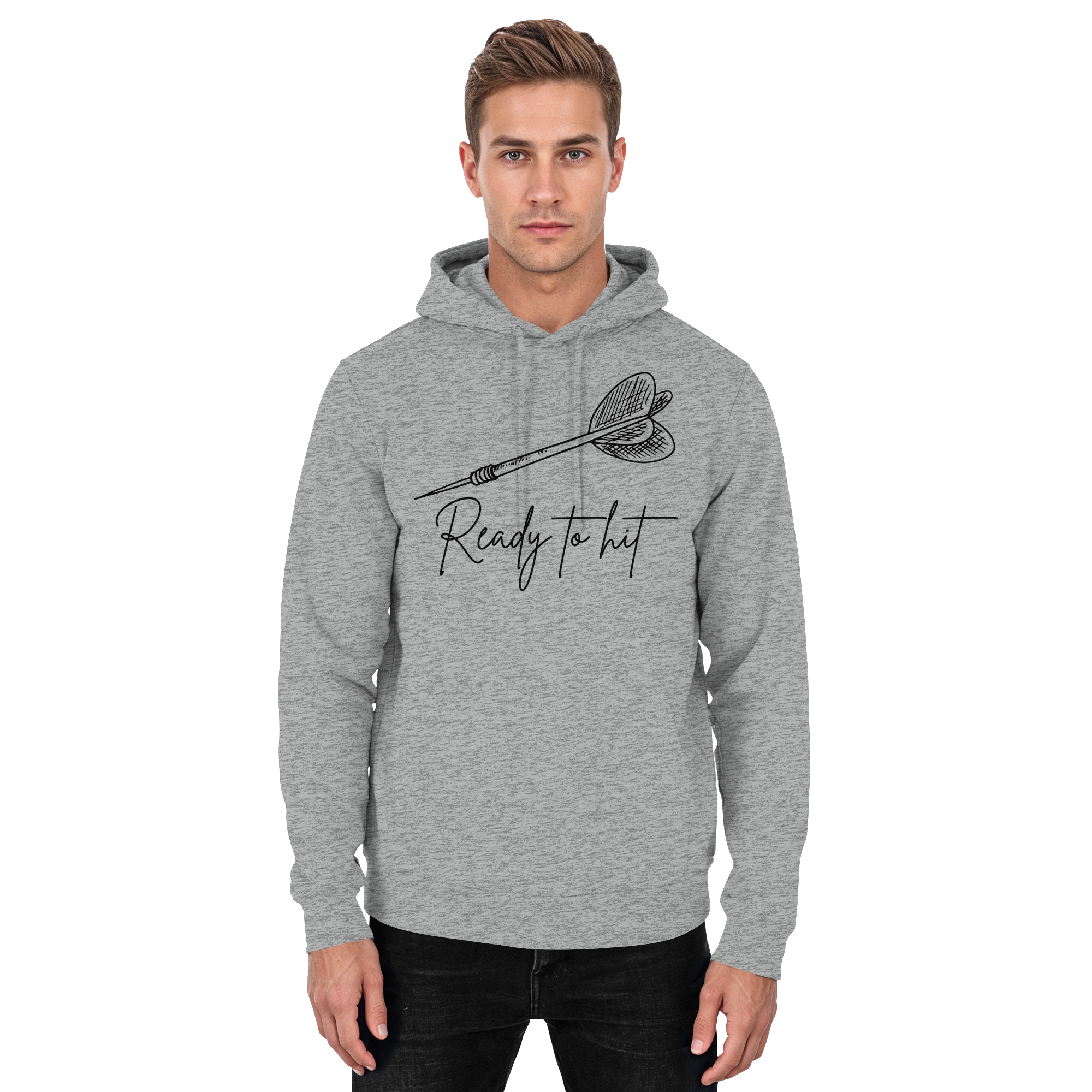 Ready to Hit. - Basic Unisex Hoodie