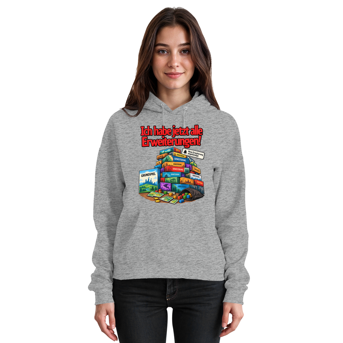 Ich hab jetzt alle Erweiterungen - Basic Unisex Hoodie