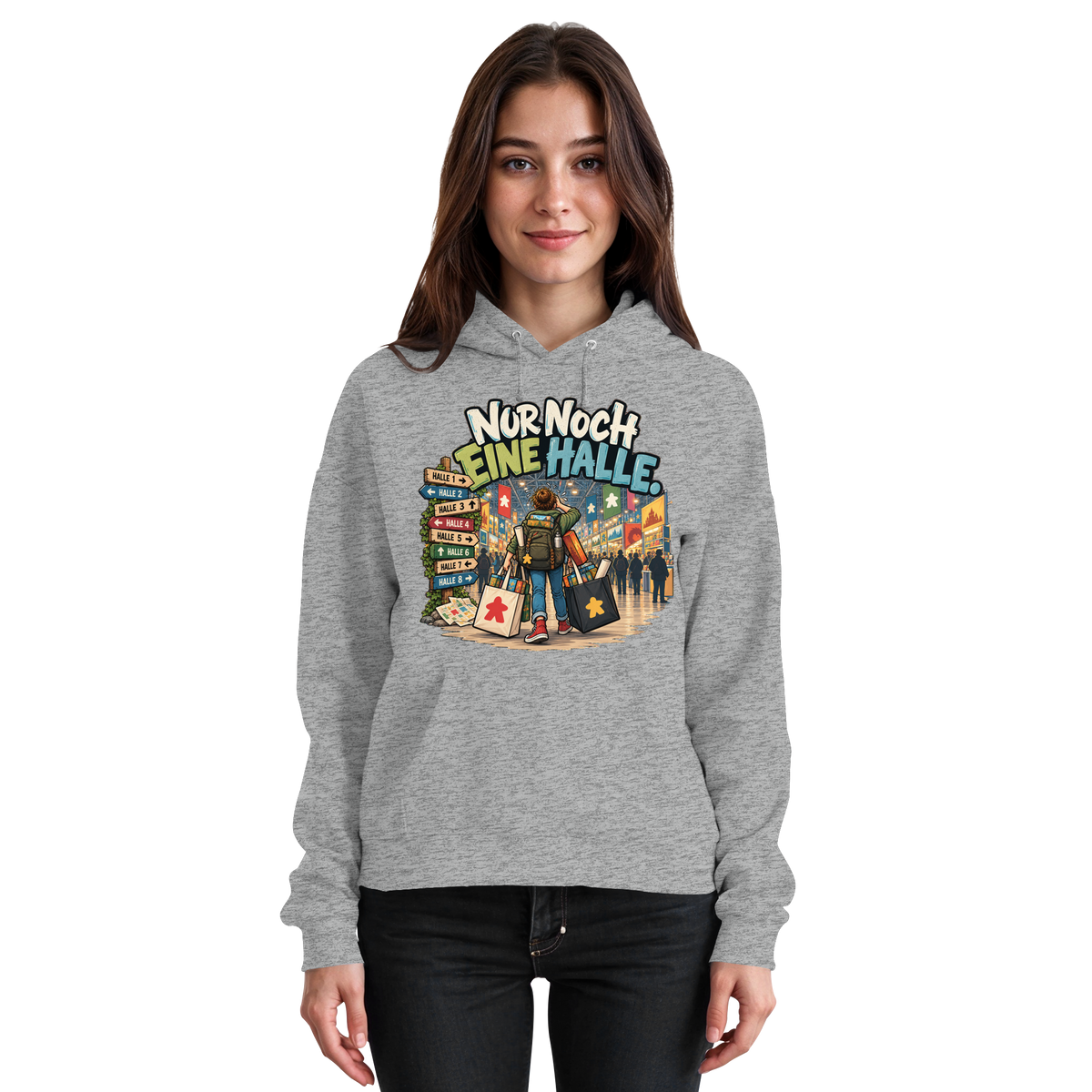 Nur noch eine Halle - Basic Unisex Hoodie