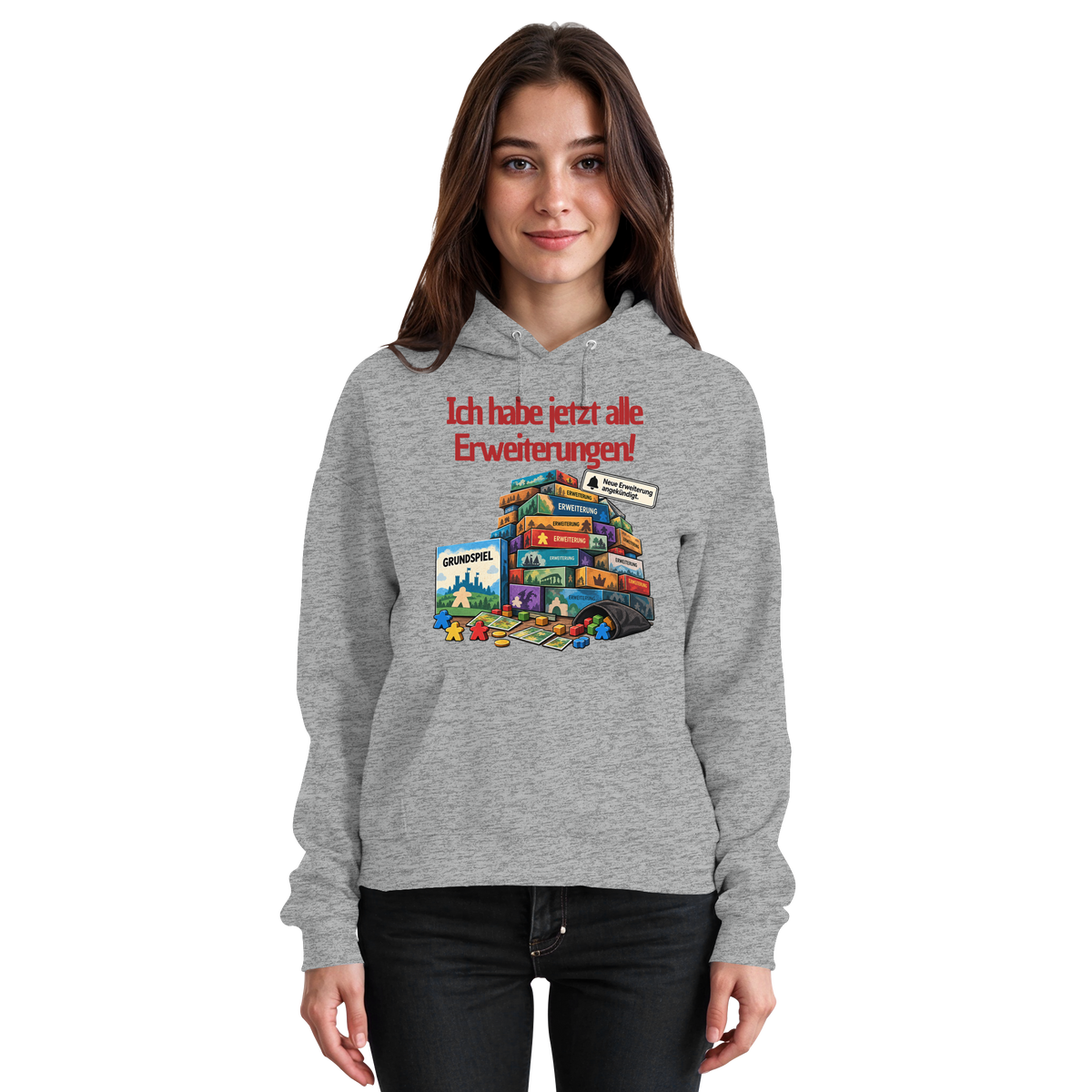 Ich hab jetzt alle Erweiterungen - Basic Unisex Hoodie