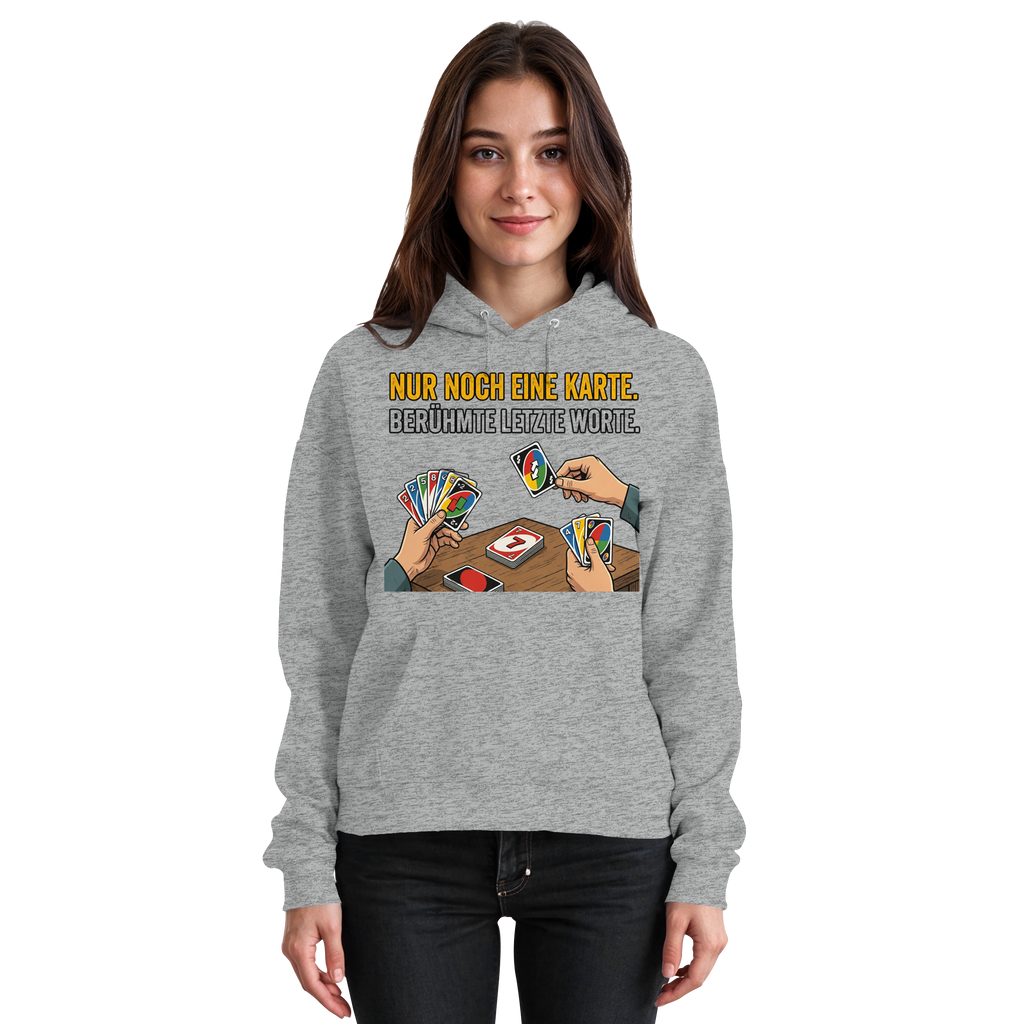 Nur noch eine Karte! - Basic Unisex Hoodie
