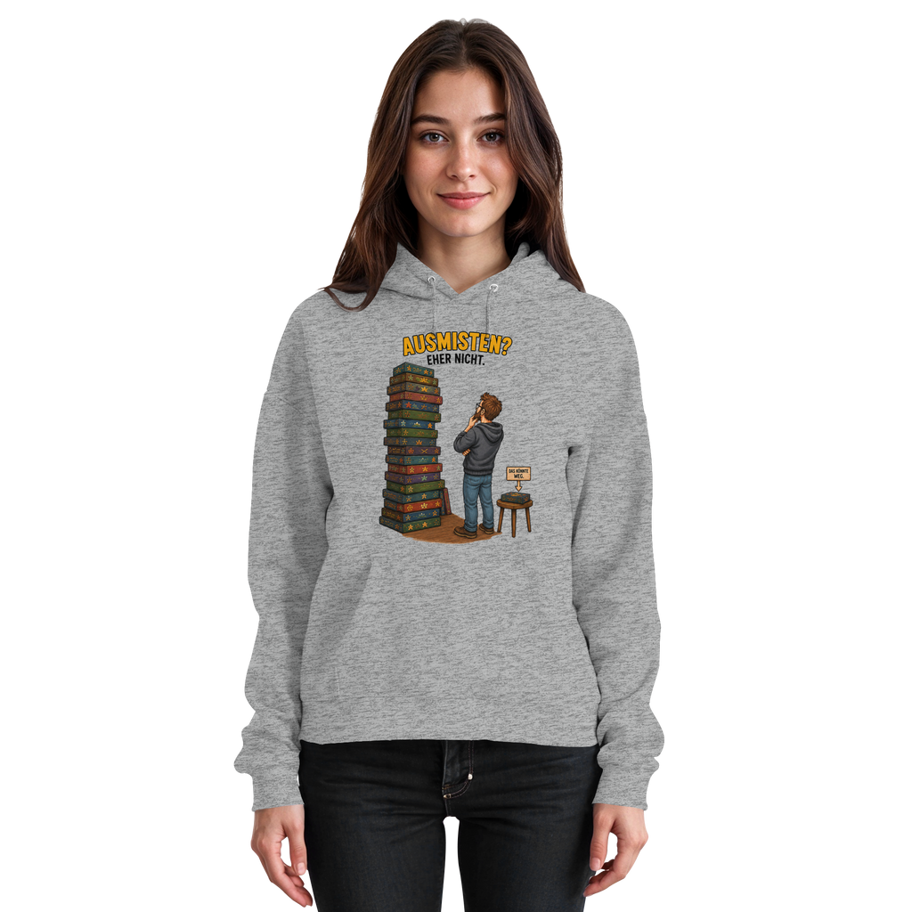 Ausmisten? Eher nicht. - Basic Unisex Hoodie