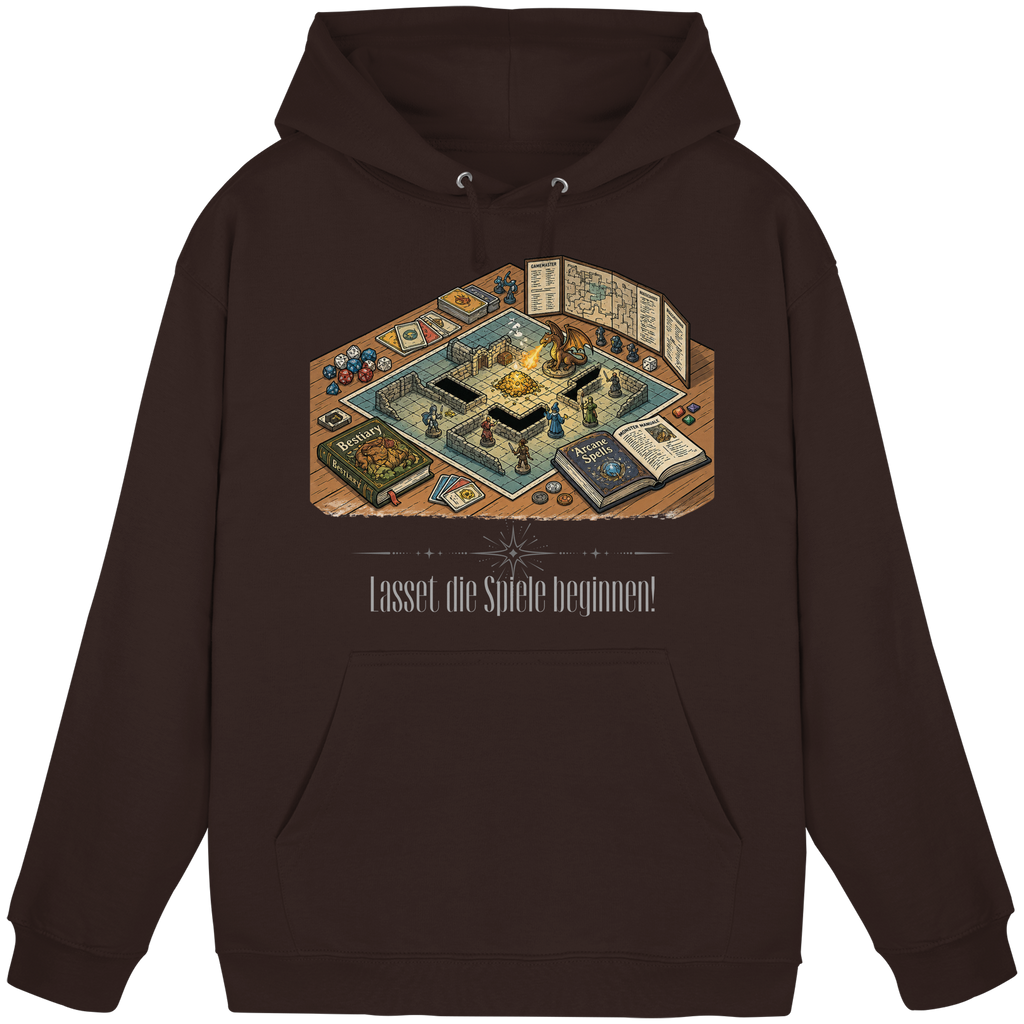 Lasset die Spiele beginnen!  - Basic Unisex Hoodie