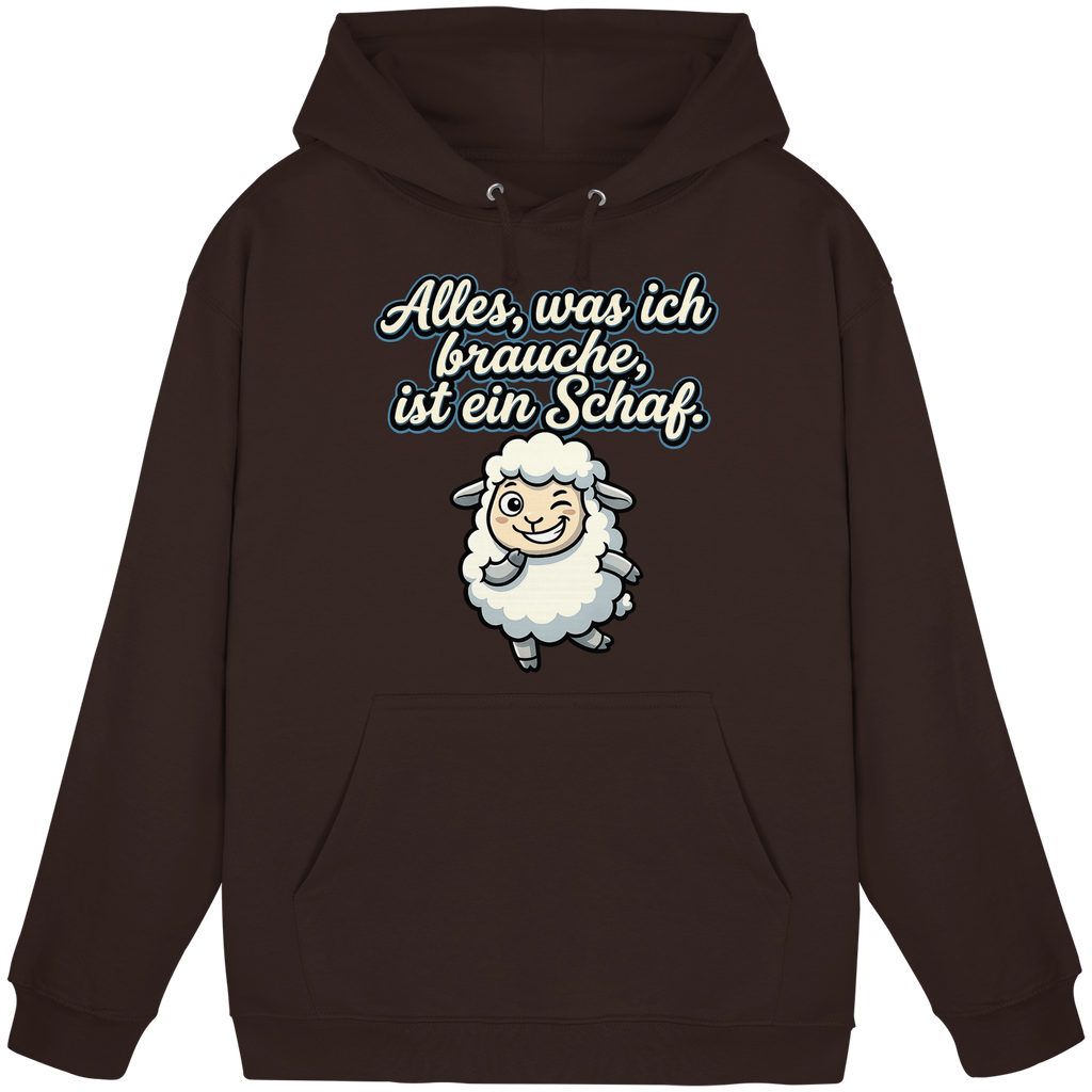 Alles, was ich brauche, ist ein Schaf!  - Basic Unisex Hoodie