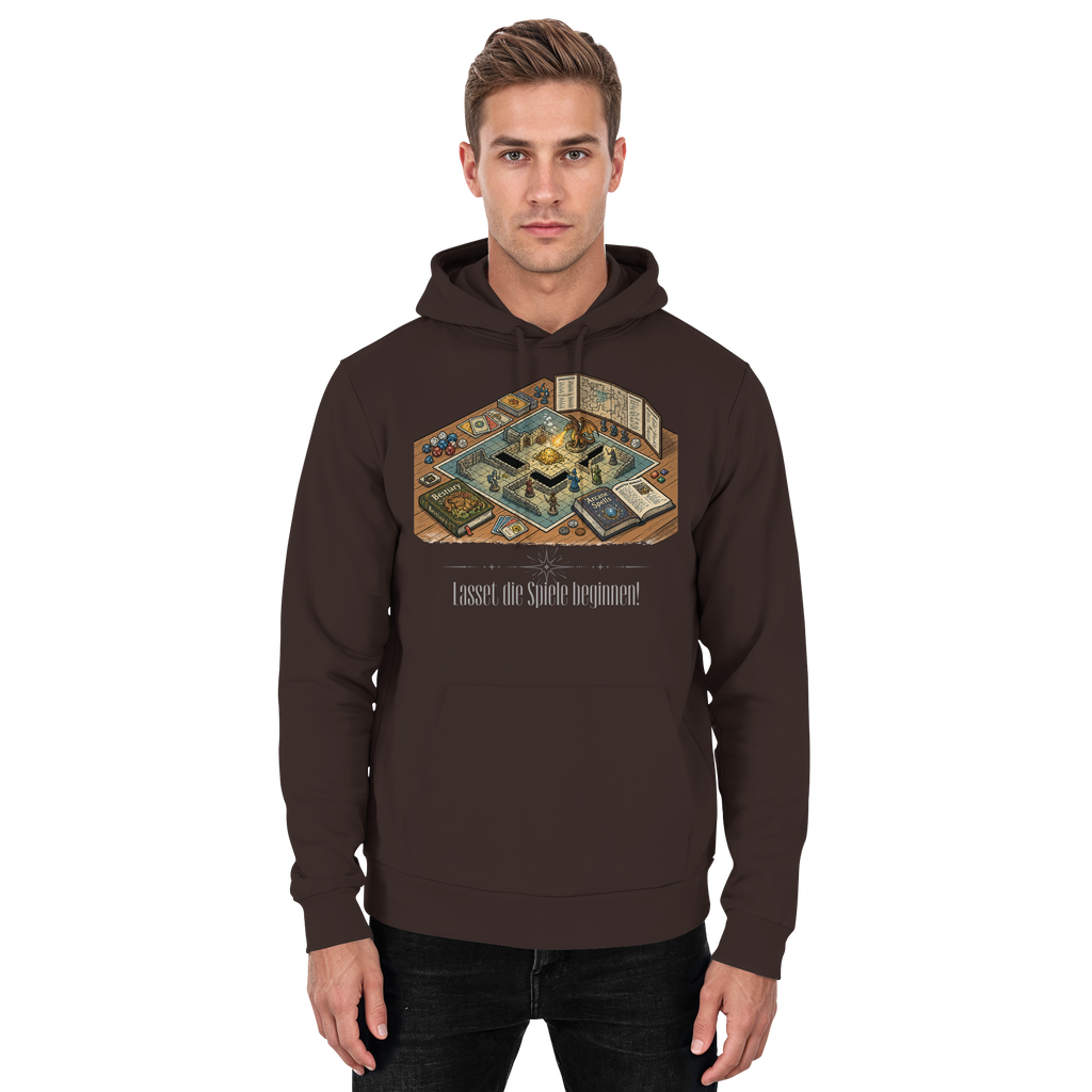 Lasset die Spiele beginnen!  - Basic Unisex Hoodie