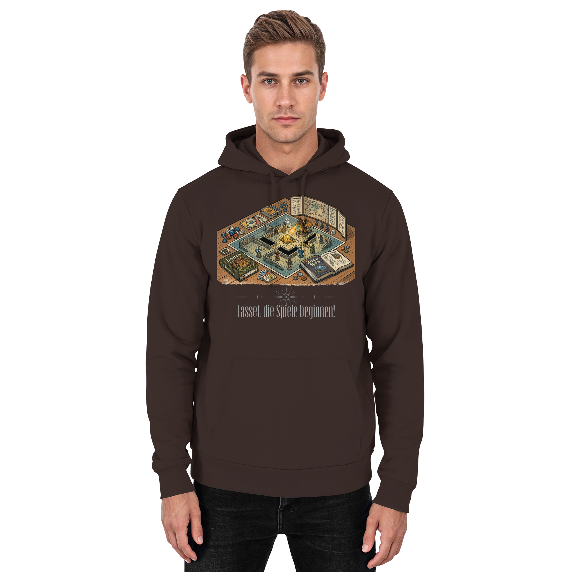 Lasset die Spiele beginnen!  - Basic Unisex Hoodie