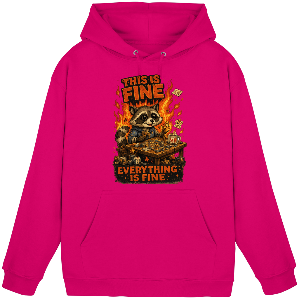This Is Fine Club! - Basic Unisex Hoodie