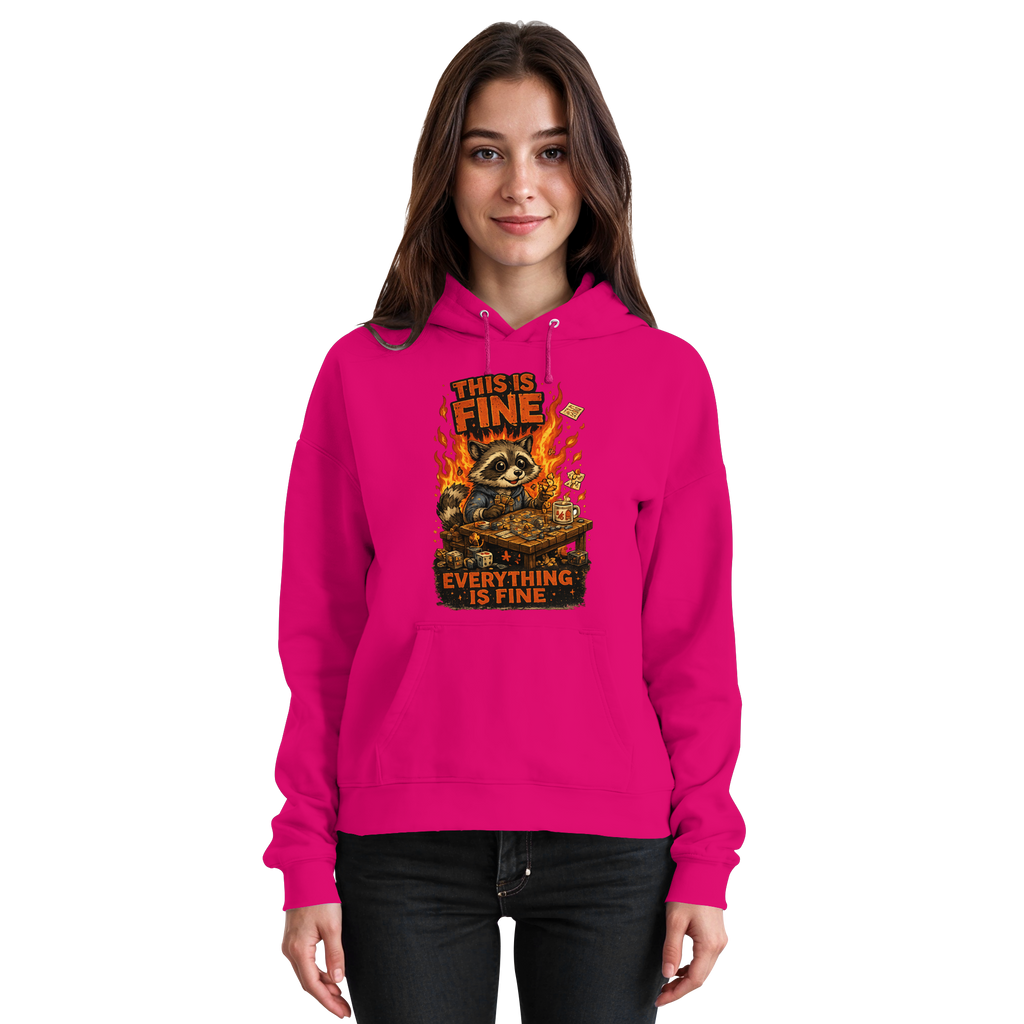 This Is Fine Club! - Basic Unisex Hoodie