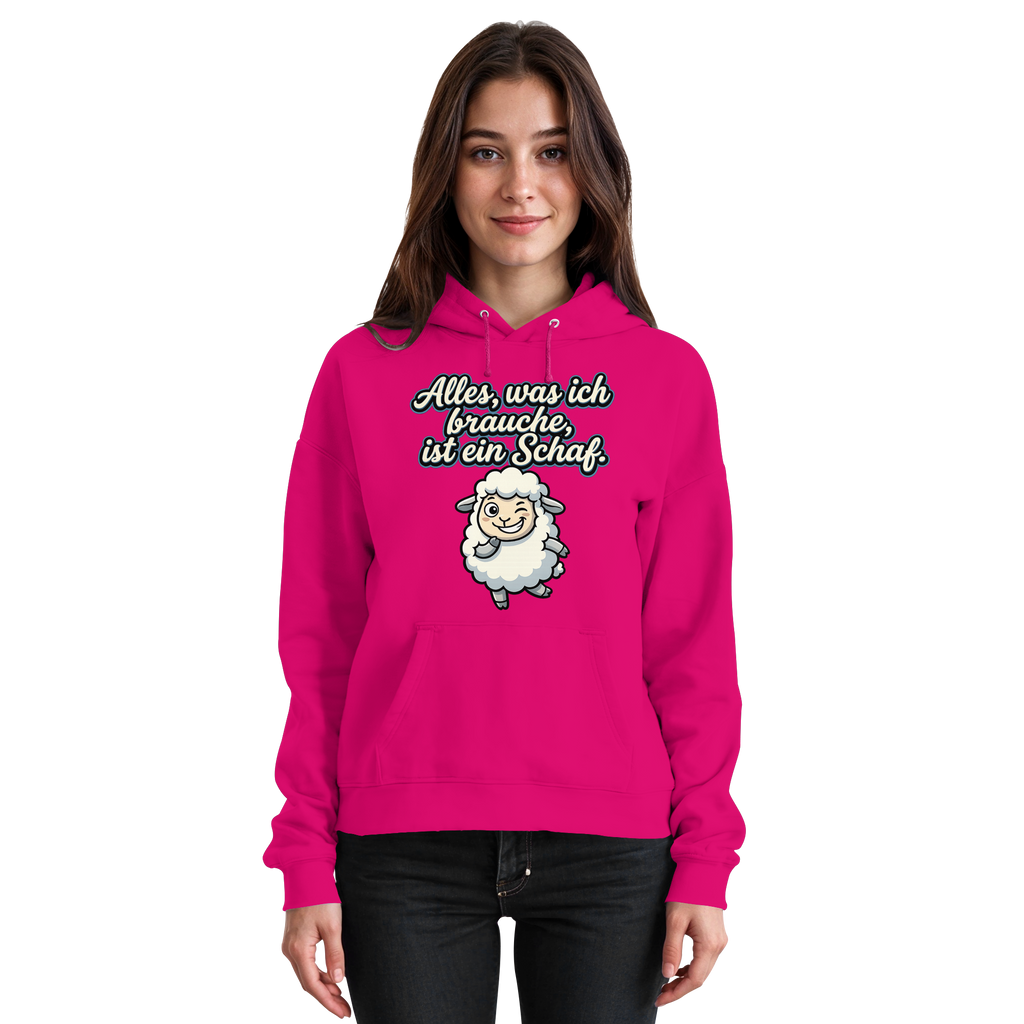 Alles, was ich brauche, ist ein Schaf!  - Basic Unisex Hoodie