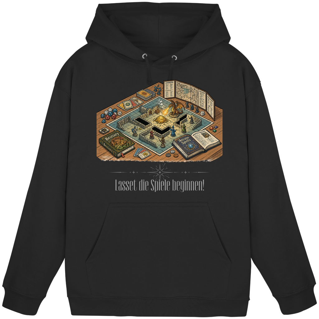 Lasset die Spiele beginnen!  - Basic Unisex Hoodie