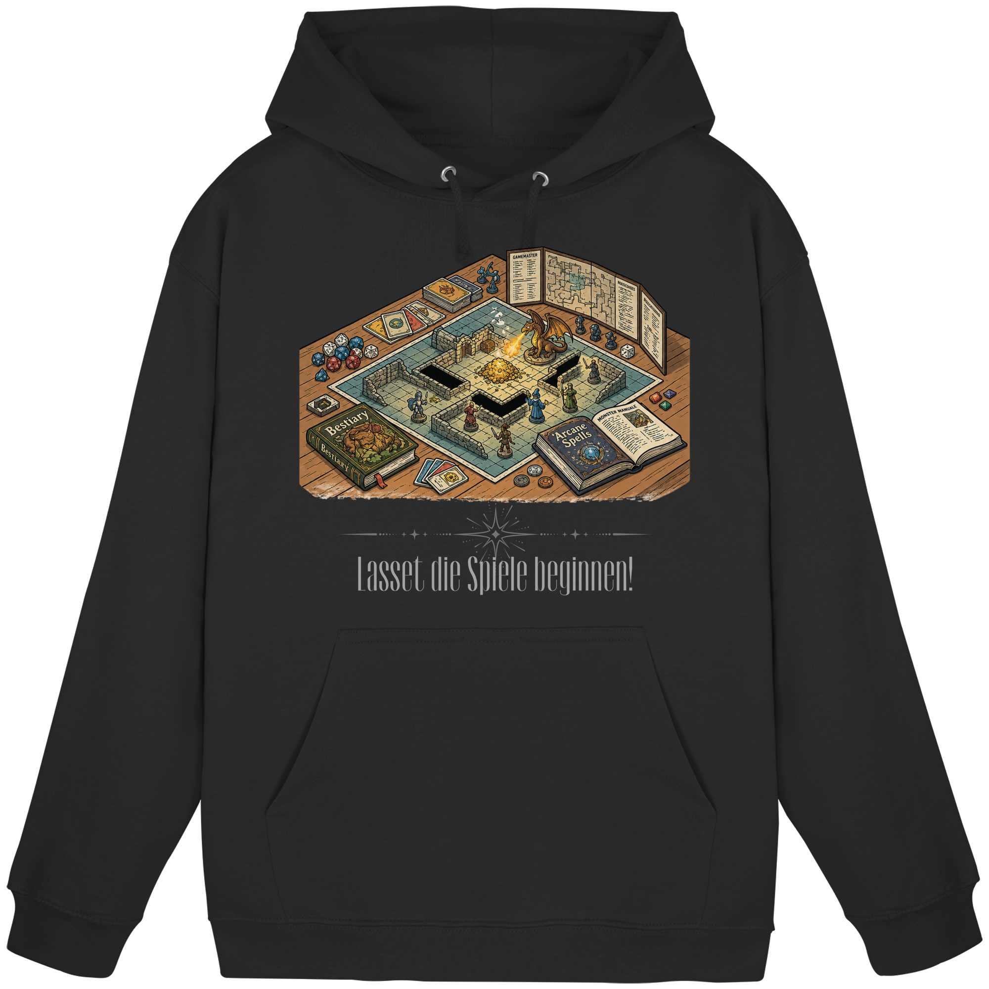Lasset die Spiele beginnen!  - Basic Unisex Hoodie