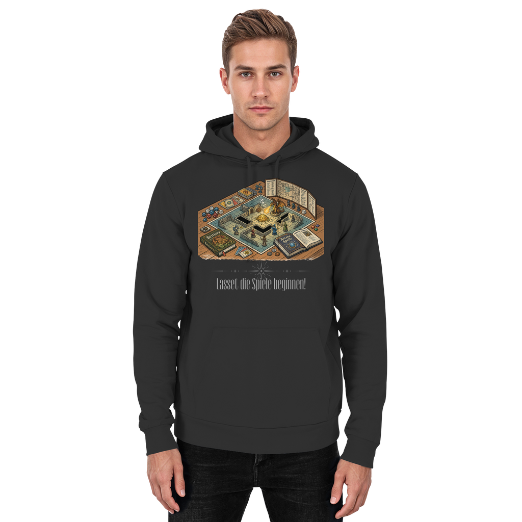 Lasset die Spiele beginnen!  - Basic Unisex Hoodie